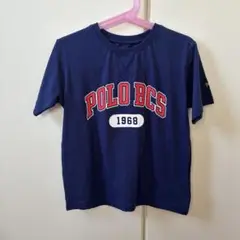 新品タグ付き　ロゴTシャツ　ネイビー Tシャツ 120cm POLO