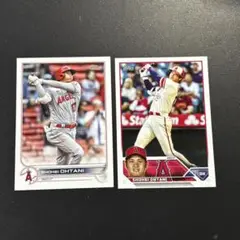 [2枚セット] 大谷翔平 2022-2023 Topps SET MLBカード