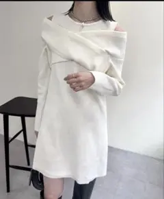 新品タグ付き　Mystic ニットワンピース