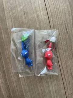 ピクミン ストラップ 青 赤 セット