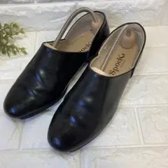 ハルタSpock ブラック ローファー 25サイズ