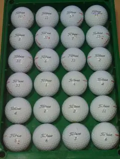 4 タイトリストPROV1　ロストボール24個