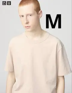 ユニクロ クルーネックT 半袖　M