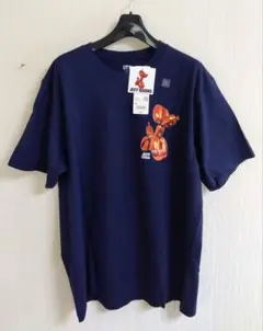 ユニクロ　ジェフクーンズ　 Tシャツ XL ネイビー