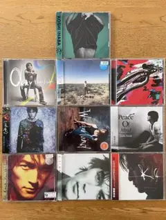 B’z 稲葉浩志 ソロ CD シングル アルバム 10枚セット