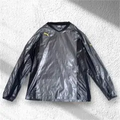 美品★PUMA プーマ ピステ XL Vネック プルオーバー サッカーウェア