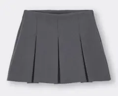 【新品未使用】 GU ミニスカート　スカート　グレースカート　ミニ丈　プリーツ