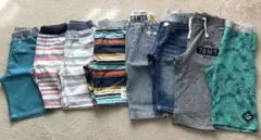 ハーフパンツ8点セット まとめ売り120〜130㎝