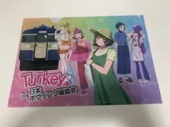 ボウリング アニメキャラクター クリアファイル　Turkey 2枚セット