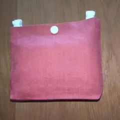 麻　出し入れしやすいふたなし移動ポケット