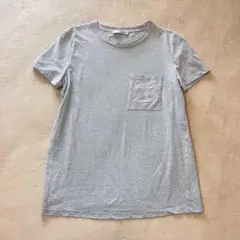 訳あり美品✨マックスマーラ　刺繍　Tシャツ グレー　半袖