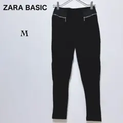【ザラベーシック】美品 ストレッチ ジョガーライダース レギンスパンツ M