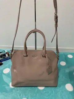 Kate spade NewYork 2WAYレザーショルダーハンドバッグ 美品