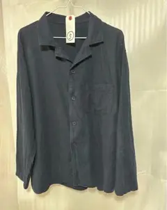 ⑤UNIQLO オープンシャツ　「　L　」綿１００％