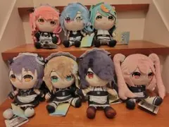 あおぎり高校 ココぎゅっと！ぬいぐるみ メイドVer.7体セット