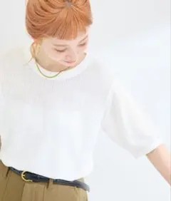 B.C STOCK ウォッシャブル ヘンケイテレコカットソー