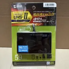 新品SANWASUPPLYUSB 3.0 カードリーダー ADR-3ML35BK