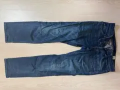 Yanukダークブルー ストレートデニム　32