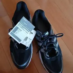 【お値下げしました！】adidas ランニングシューズ 黒/シルバー