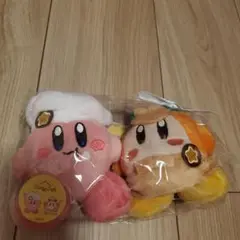星のカービィ ワドルディ　カービィカフェぬいぐるみマスコット　2個セット　新品