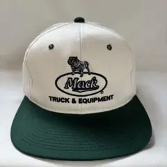 デッドストック MACK TRUCKS キャップ マックトラック 帽子 2トーン