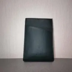 ブラックレザーショルダーバッグ
