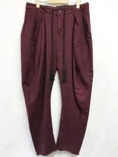 KMRii ケムリ　サルエルパンツ　スウェット　ブラック　サイズ2 ケムリ KMRii サルエルパンツ - メルカリ