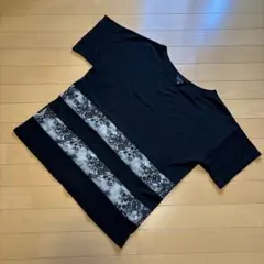 EPoca ブラック 半袖Tシャツ 40❄️アナイ　アドーア　自由区　リフレクト