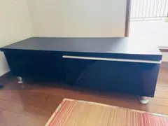 木製 収納 2段 軽量 引き出し テレビ台 118cm 長方形 オフィス家具