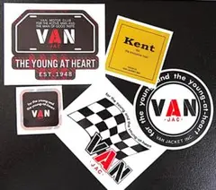 VAN JACKET ヴァンヂャケット オリジナルステッカー5枚セット