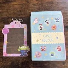 ★新品・未使用★ ディズニー カードホルダー リトルグリーンメン