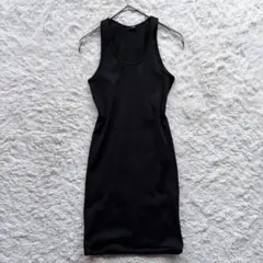 ✨美品✨ y'sワイズヨウジヤマモト　黒タンクトップワンピース
