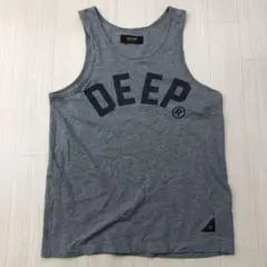 10DEEP コットン タンクトップ S グレー メンズ