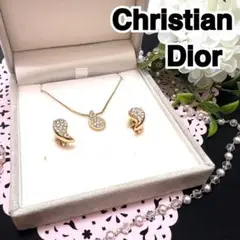 【箱付き】Christian Dior ディオール ネックレス イヤリング