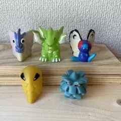 ポケモン指人形　5体セット(虫タイプ)