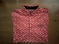 Callaway トマトパターンシャツ メンズ ポロシャツ