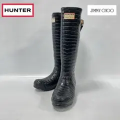 HUNTER × JIMMY CHOO ハンター ジミーチュウ レインブーツ 5