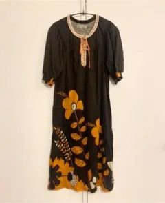 TSUMORI CHISATO 半袖ウールワンピース