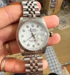 ROLEX Datejust シルバー腕時計