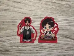 進撃の巨人　じゅうじゅうカルビコラボ　ステッカー　エレンセット