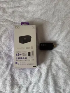 CIO NovCIO NovaPort SOLOⅡ 65W USB-C急速充電器