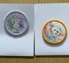 ディズニーシー　カラフルハピネス　ワッペン