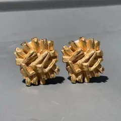 希少!クリスチャンラクロワ ゴールドロゴ イヤリング
