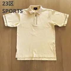 23区SPORTS　ハーフジップ　ポロシャツ【S】