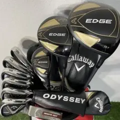 バッグ新品⁉️超美品⁉️callaway EDGE USモデル ゴルフクラブセット