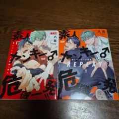 素人ヤンキー♂危機一発‼︎ 　REPLAY1巻　八百　bl コミック