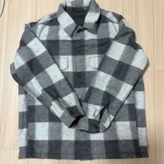 UNIQLO ウール混紡 チェックジャケット L
