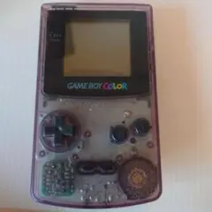ゲームボーイカラー クリアパープル 本体のみ