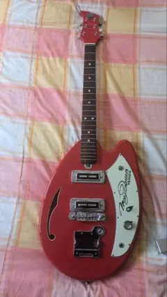 ビンテージ テスコ エレキギター 動作良好 ゴールドフォイル とても良い音です！ ビンテージ テスコ エレキギター 動作良好 ゴールドフォイル