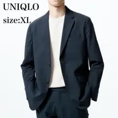 UNIQLO ユニクロ　感動ジャケット　ネイビー　紺　2WAY XL